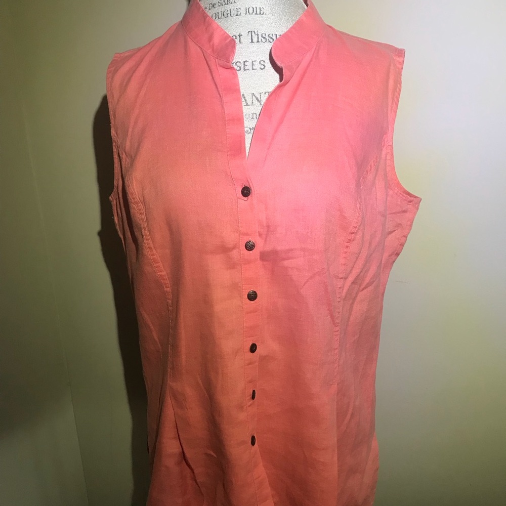 Sale Fifth Ave Linen Blouse (GUC)